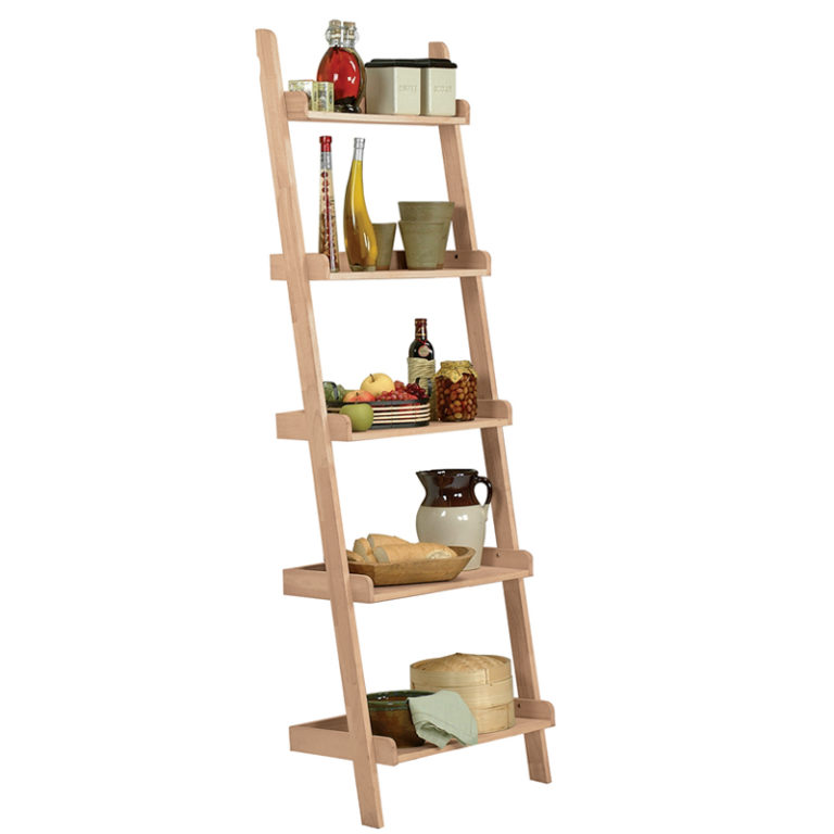 Ladder Shelf Wood You Furniture Of Gainesville Inc