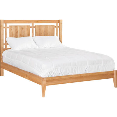 Alder Modern Open Panel Bed