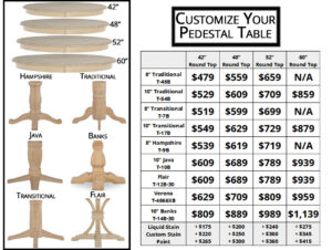 60" Round Table