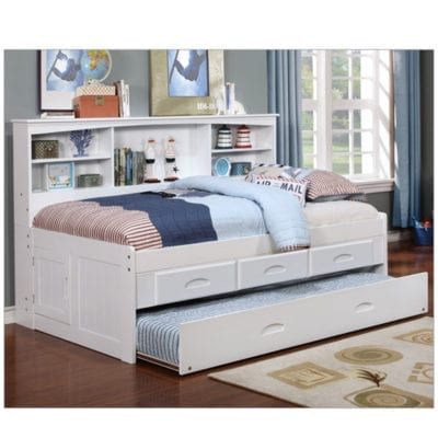 kid bed with trundle