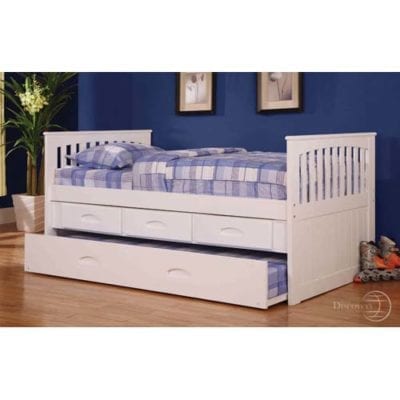 twin bed with trundle