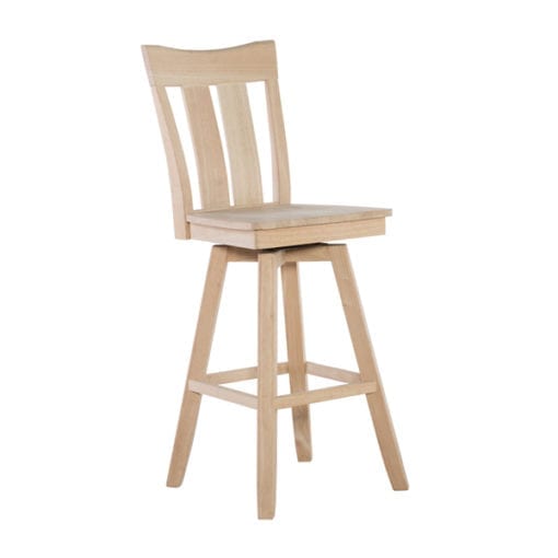 30" Ava Swivel Stool Wood You Furniture of Gainesville, Inc
