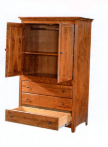 Alder Shaker Armoire
