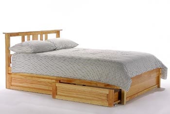 thyme bedframe with drawers