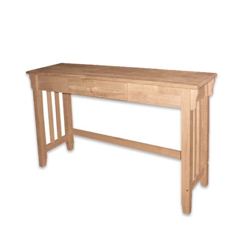 Mission Sofa Table / Writing Desk Wood You Furniture of Gainesville, Inc