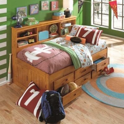 Elton Bookcase Day Bed