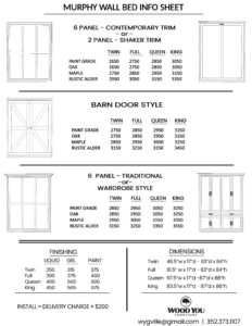 Murphy Wall Bed