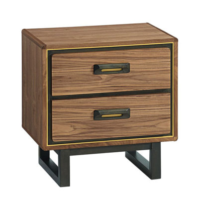 Bryce Two Drawer Nightstand