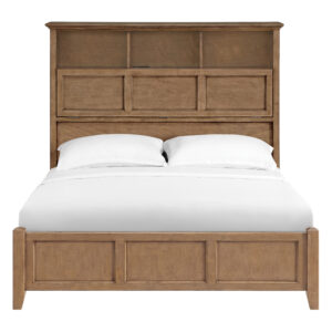 McKenzie Bookcase Storage Platform Bed Frame