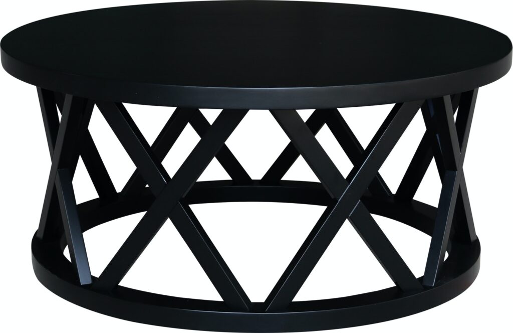 Ceylon Round Coffee Table [40"] [2 colors] Wood You Furniture of