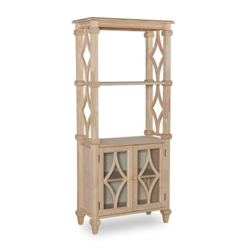 Josephine Shelving Wood You Furniture of Gainesville, Inc