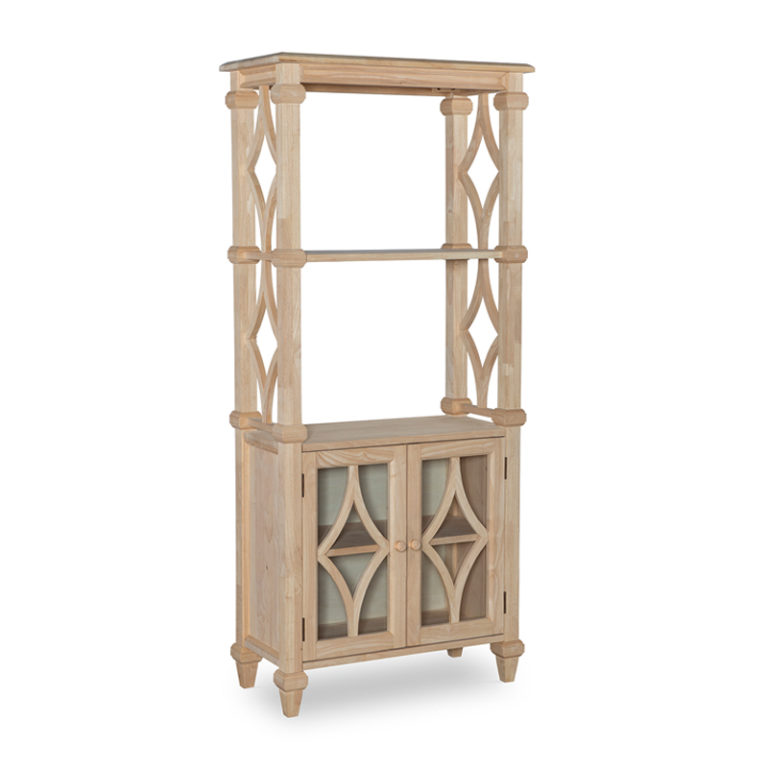 Josephine Shelving Wood You Furniture of Gainesville, Inc