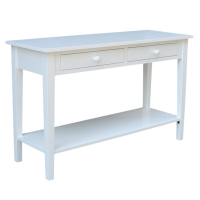 Spencer Console / White