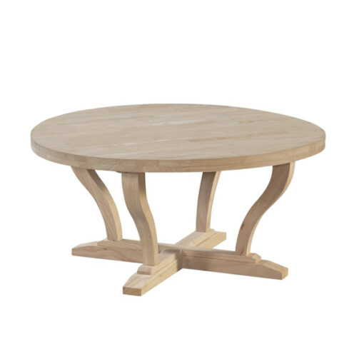 La Casa Round Coffee Table Wood You Furniture of Gainesville, Inc