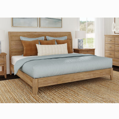Geo Heights Platform Bed Frame