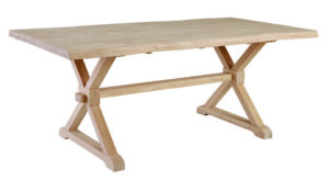 Live Edge Trestle Table [74"]
