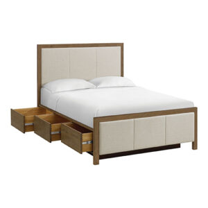 Bailey Upholstered Platform STORAGE Bed Frame