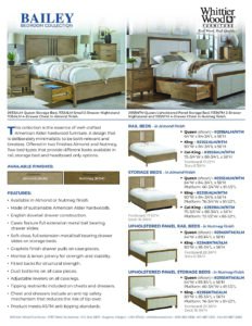 Bailey Upholstered Platform STORAGE Bed Frame