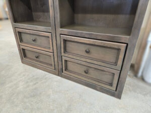 Custom Bookcases with Drws