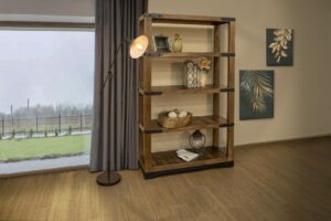 Parota Open Bookcase