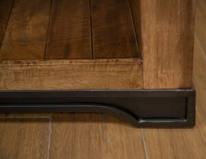 Parota Open Bookcase