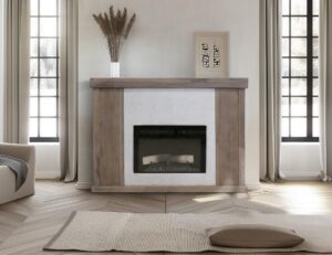 Parota Fireplace Console [70"]