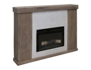 Parota Fireplace Console