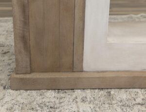 Parota Fireplace Console