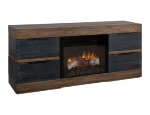 Tuxedo Fireplace Console