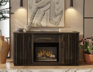 Mezquite Fireplace Console / Dark [70"]