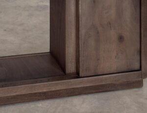 Mezquite Fireplace Console / Dark [56"]