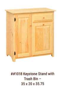 Keystone Stand w/ Trash Bin