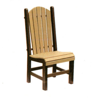 Poly Fanback Side Chair