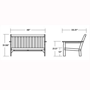 Vineyard Deep Seating Loveseat