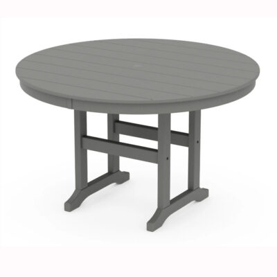 48" Round Farmhouse Dining Table