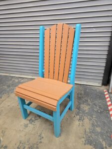 Poly Fanback Side Chair