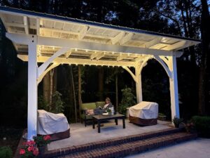 B.  Roofed Pergola