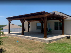 B.  Roofed Pergola