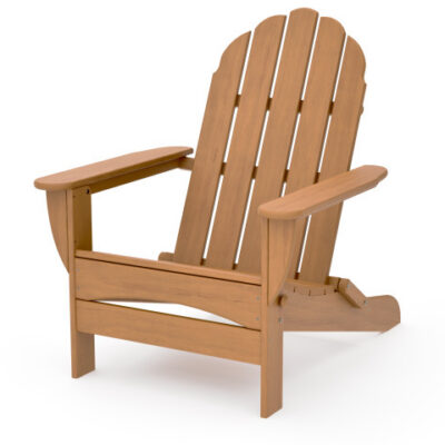 Classic Oversized Folding Adirondack Chair