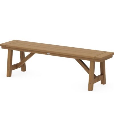 Rustic Farmhouse Backless Bench [60"]