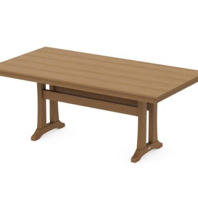 Farmhouse Trestle 37" x 72" Dining Table