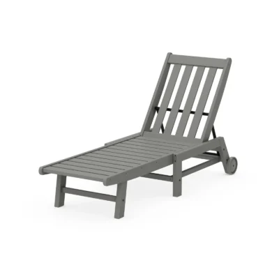 Vineyard Chaise with Wheels